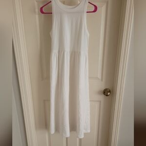 Women's white A New Day tank dress size small.